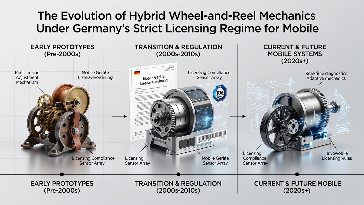 Mobile Hybridspiele mit Rad- und Walzenmechaniken unter deutscher Regulierung